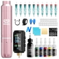 thumbnail image 1 of Kit de máquina de tatuar inalámbrica Neebol con batería de 1600 mAh y set de tintas, 1 of 7