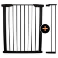 thumbnail image 3 of Cardinal Gates Extra Tall Premium Pressure Pet Gate Medium 5.5" Width Extension - Black, 3 of 4