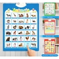 thumbnail image 2 of Kids Electronic Alphabet Talking Wall Chart | ABC 123s & Music Interactive Poster | Educational Learning Toy for Kids, Perfect Gift for A_ge 1-5 B_oys and G_irls, 2 of 6