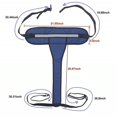thumbnail image 3 of BRILLAR Cinturón de regazo para silla de ruedas con alta protección contra caídas, 3 of 5