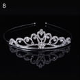 thumbnail image 2 of Meidiya Girls Tiara Crown Silver Crystal Rhinestone Crown Headband Princess Party Tiara Girls Wedding Headwear for Kids Birthday Prom Pageant, 2 of 8