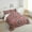 Red Orange, variant on Erosebridal Vintage Tribal Flower Bedding Full Comforter Set, Bohomian Style Comforter Sets Full Size, Western Cowgirl Reversible Down Comforter, Breathable Bedroom Decoration, 3pcs