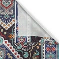 thumbnail image 3 of Ambesonne Ethnic Kitchen Curtains, Vibrant Vintage Bohemian, 55"x39", Multicolor, 3 of 3