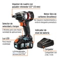 thumbnail image 2 of Llave de impacto inalámbrica Expert 20 V Truper MAX, 2 of 4