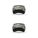 thumbnail image 2 of Wosthever Diadema Unisex, forro polar cálido, protección para la cabeza, orejera ajustable, calentador de oído deportivo grueso, diadema para ciclismo, tácticas de barro 2piezas Wosthever CBP386174, 2 of 5