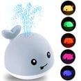thumbnail image 2 of Juguetes de baño para bebés, Juguetes para bebés Ballena, Juguetes de baño con luz, Juguet Gigilli Gigilli, 2 of 2