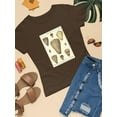 thumbnail image 3 of Cone Shells. T-Shirt Women -Denis Diderot Designs, Female XX-Large, 3 of 4