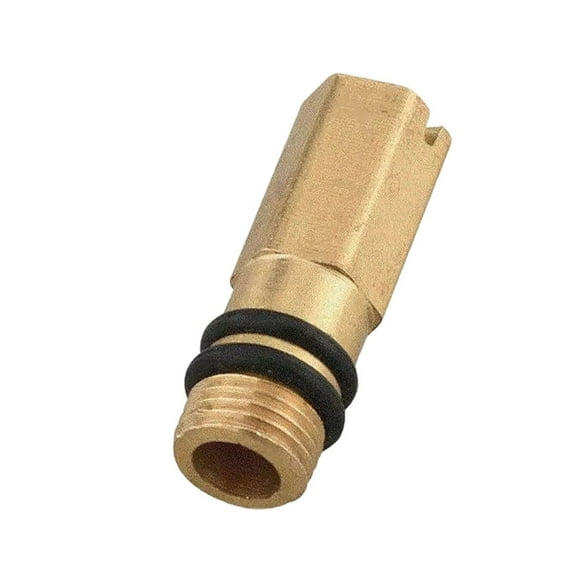 Brass Plugs Caps M10x10mm Faucet Connector Plugs for Sealing Hot Cold Water Supply Lines in Bathroom Kitchen Faucets