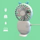 thumbnail image 4 of Yuarrent Ventilador de mano de dibujos animados con lindo soporte para teléfono para entretener una apariencia linda y hermosos colores Electrodomésticos blanco, 4 of 6