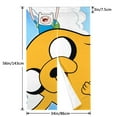 thumbnail image 3 of Characters Adventure Time Door Curtain Drape Split Doorway Curtain Room Window Hallway Closet Privacy Partition Curtain Kitchen Door Decoration 34x56in, 3 of 7