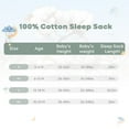 Yoofoss Organic Cotton Sleep Sack for 1218 Months, Unisex Infant