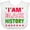 AA-White, variant on Inktastic I Am Black History Boys or Girls Baby Bib