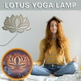 thumbnail image 4 of Gnmfd Yoga Room LED Night Light Ambient Wall Decor Lamp for Bedroom Living Room Hallway Office Meditation Relaxation Lights for Room Night Lights Plug into Wall Fairy Lights, 4 of 7