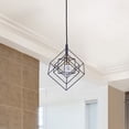 thumbnail image 5 of AC11117 Artcraft Lighting Artistry-1 Light Pendant in Transitional Style-9.75 Inches Wide by 11.25 Inches High-Matte Black/Harvest Brass Finish, 5 of 5