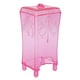 thumbnail image 2 of Soporte para almohadillas de algodón, caja de almacenamiento, contenedor con apertura inferior con cubierta para baño y hogar, 2 of 8