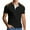 Black, variant on Men's Shirts Slim Fit Casual Tops Lightweight Summer Knit with Zip Design for Everyday Outings and Relaxing Mens T-Shirts Extra Large Six Pack Under $10 Graphic Tees