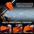 thumbnail image 5 of 2Pack Multifunctional Rod Holder, 2025 New Multifunctional Fishing Rod Holder - Prevent Entanglement and Bumps, Portable Beach Fishing Pole Holder, Auto Fixed Clip On Wall Mount, 5 of 9