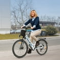 thumbnail image 6 of Gocio 26" City Commuter Electric Bike for Adults, 750W Peak Motor, 48V 7.8Ah (374Wh) Removable Battery, 19.8 Mph 7-Speed Ebike, UL2849 Certified, 6 of 13