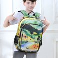 thumbnail image 6 of FORMRS Unisex School Backpack 17" Student Travel Bag with Laptop Compartment, Art Field, 6 of 7