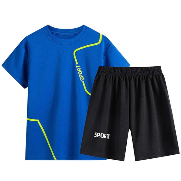 GXWEA Boys' Clothing Sets 3T Boy Clothes Toddler Boy Summer Clothes Outfits Kids Short Sleeve Shorts Set
