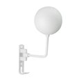 thumbnail image 2 of MesaSe Motorcycle Helmet Rack  180 Degree Rotation Helmet Rack with Hook  Wall-mounted Bike Helmet Holder  Double Hook Bike Helmet Holder for Coats Caps Baseballs Rugby Helmet, 2 of 7