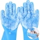 thumbnail image 1 of Guantes de aseo para mascotas YUANXCMXG manoplas de baño con cerdas de alta densidad, 1 of 5