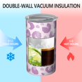 thumbnail image 2 of 20oz Coffee Tumblers Pink and Purple Of Leopard Print Stainless Steel Vacuum Insulated Travel Tumbler Coffee Cups Mug with Lid and Straw with Cleaning Brush for Cold & Hot Drinks, 2 of 5