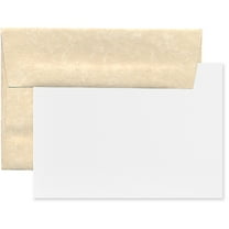 JAM Paper Stationery Set, 4Bar A1 Size, 25/Pack, Natural Parchment