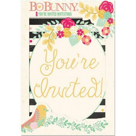 Bo Bunny 18242035 You Are Invited Invitations