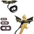 thumbnail image 1 of Adjustable Lizard Leash with Wings for Reptiles and Bearded Dragon Gecko Leash for Small Animal (S, M, L, ), 1 of 5
