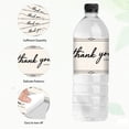 thumbnail image 3 of 30 Sheets Thank You Water Bottle Labels Thanks Wedding Water Bottles Wraps Sticker Personalized Wine Bottle Label Stickers, 3 of 7