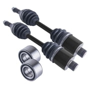 Polaris Sportsman rear cv axles & wheel bearings set 400 500 500 HO 2003 - 2005