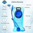 thumbnail image 4 of Neboic Paquete de 2 mochilas de hidratación con vejiga de hidratación de 2 litros: mochila de agua liviana que mantiene el agua fresca hasta 4 horas con gran almacenamiento para niños, mujeres, hombre, 4 of 5