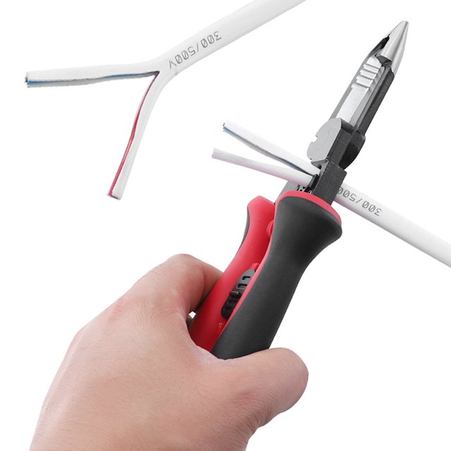 Alicates De Crimpado, Pelacables, Rotura De Herramientas Eléctricas Para Pelar, Sujetar Y Cortar ZAQW Hand Crimpers