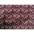 thumbnail image 4 of oneOone Cotton Cambric Dark Magenta Fabric Dot & Waves Abstract Sewing Craft Projects Fabric Prints By Yard 56 Inch Wide, 4 of 4
