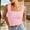 Pink, variant on WTXUE Crop Tank Tops Eyelet Tops Square Neck Ribbed Wide Strap Tank Tops Tees and Tanks Sleeveless Tank Tops Hiking Tank Tops Women Wide Strap Tank Tops for Women Fitted Tank Tops for Women Black L