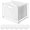 White, variant on Folder with acrylic letter organizer/desktop transparent file storage box, with handle, suitable for home work and office use