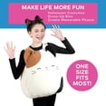 thumbnail image 2 of Jazwares Girls' Squishmallows Cam Cat Costume - Size 10-12 - White, 2 of 2