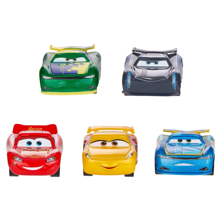 Disney Pixar Cars 3 Collectible 5-Pack Toy Cars, Classic and New