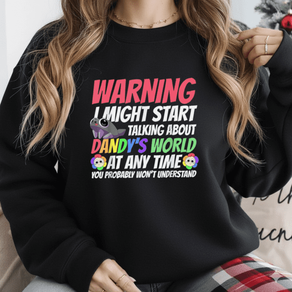 Trendy Dandys World Funny Cartoon Humor Graphic Design Art Unisex Sweatshirt up to size 5XL