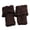 Coffee, variant on Visland 1 Pair Women's Crochet Boot Cuffs Autumn Spring Short Socks Toppers Women Crochet Knit Shell Elastic Leg Calf Warmers