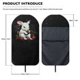 thumbnail image 7 of FUIALDOLG Car Seat Towel Cover, Compatible with Truck Seat Van, Terry Cloth Car Seat Cover for Trucks Cars, White Rabbit Strawberry, 7 of 7
