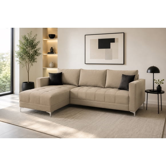 Sala Esquinera El Bazar Store Interlaken Beige 280X180 cm Modular