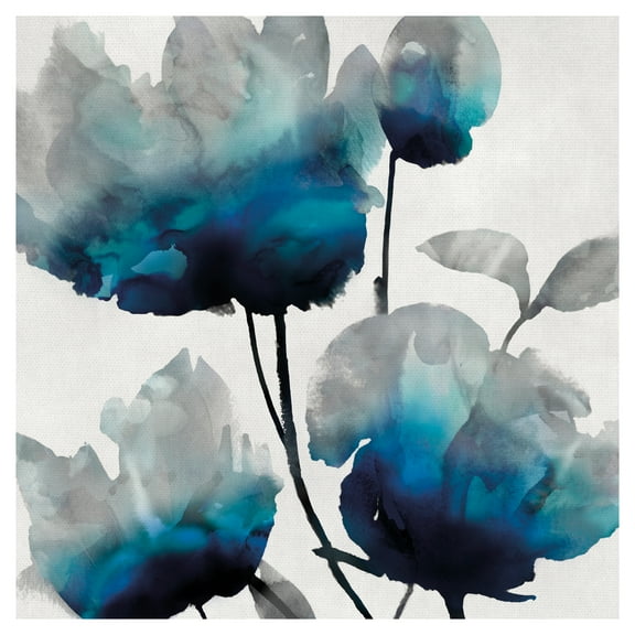 Sylvan I Detail by Tania Bello Flower Watercolor Canvas Art