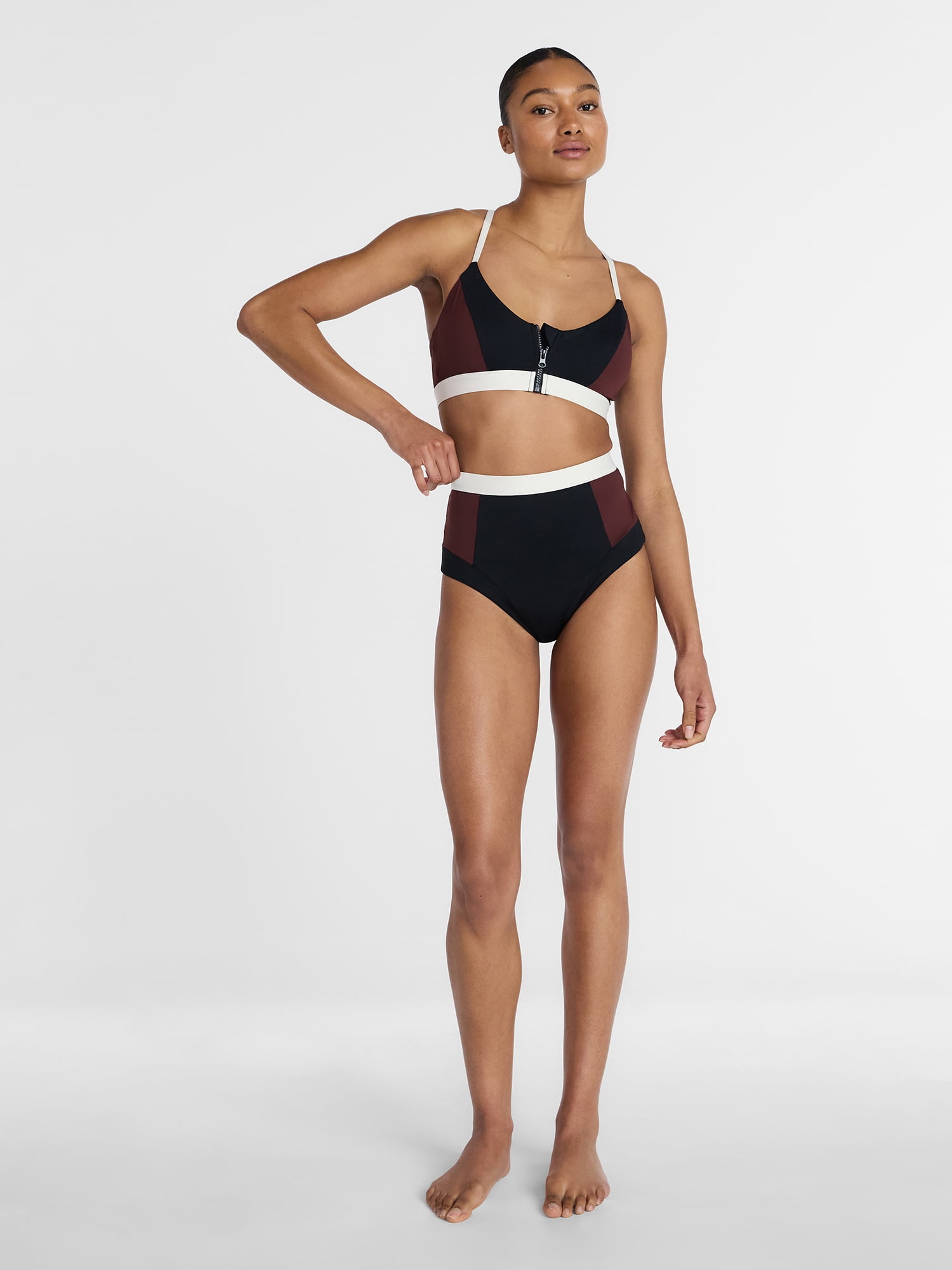 Ozark Trail Women's and Women's Plus Size Swim Bottoms, Sizes XS-3X