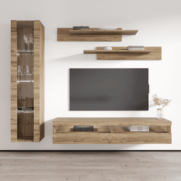 Fly G2 35TV Wall Mounted Floating Modern Entertainment Center
