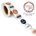 thumbnail image 4 of Necvior Fashion Grid Thank You Stickers for Giveaways Bridal Showers Dessert Packaging, 4 of 10