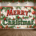 thumbnail image 4 of Festive Design Merry Christmas Holiday Banner Decorative Christmas Elements for Holiday Celebration Indoor Outdoor Event, 4 of 9