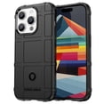 thumbnail image 1 of Funda TEKKU Rugged Shield para iPhone 15 PRO Negra, 1 of 8