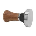 thumbnail image 4 of Coffee Tamper, Ergonomic Design Handle Walnut Stainless Steel  Tamping Effect Rustproof Coffee Powder Tamper  For Home 53mm/2.1in, 4 of 8